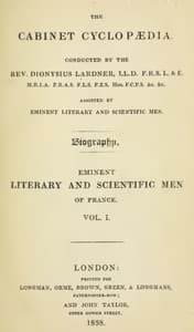 Lives of the most eminent literary and scientific men of France, Vol. 1 (of 2)