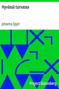 Hyvässä turvassa book cover