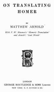 On Translating Homer book cover