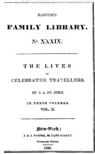The Lives of Celebrated Travellers, Vol. 2 (of 3)