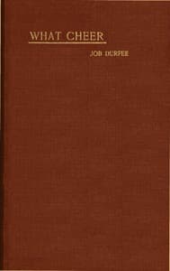 What Cheer; Or, Roger Williams in Banishment: A Poem