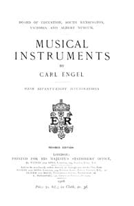 Musical Instruments [1908] book cover
