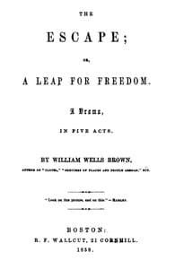 The Escape; Or, A Leap For Freedom: A Drama, in Five Acts