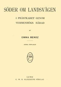 Söder om landsvägen: I prästkaret genom Vemmenhögs härad book cover