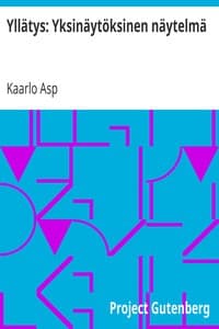 Yllätys: Yksinäytöksinen näytelmä book cover