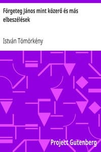 Förgeteg János mint közerő és más elbeszélések book cover