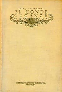 El conde Lucanor book cover