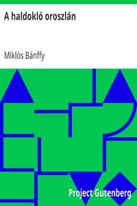 A haldokló oroszlán book cover