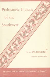 Prehistoric Indians of the Southwest