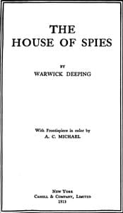 The House of Spies book cover