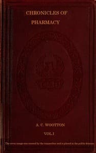 Chronicles of Pharmacy, Vol. 1 (of 2) book cover