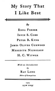My Story That I Like Best book cover