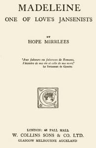 Madeleine: One of Love's Jansenists