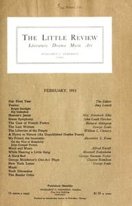 The Little Review, February 1915 (Vol. 1, No. 11)