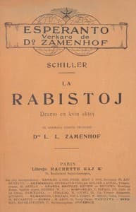 La Rabistoj: Dramo en kvin aktoj