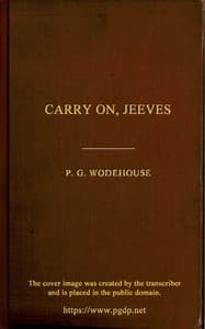 Carry On, Jeeves book cover