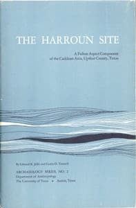 The Harroun Site: A Fulton Aspect Component of the Caddoan Area, Upshur County, Texas book cover