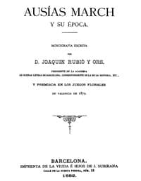 Ausías March y su época book cover