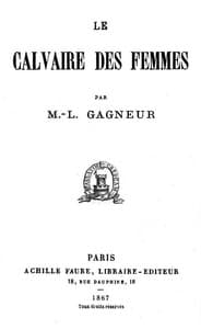 Le Calvaire des Femmes book cover