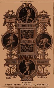 The Cornhill Magazine, Vol. I, January 1860 book cover