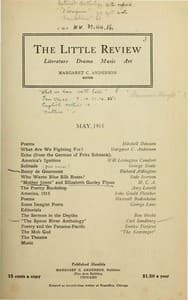 The Little Review, May 1915 (Vol. 2, No. 3)