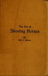 Balancing and Shoeing Trotting and Pacing Horses