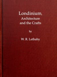 Londinium, Architecture and the Crafts book cover