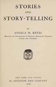 Stories and Story-telling book cover