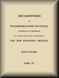 Metamorfóseos o Transformaciones (4 de 4) book cover