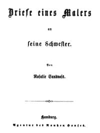 Briefe eines Malers an seine Schwester