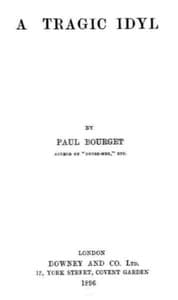 A Tragic Idyl book cover