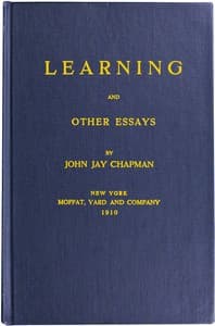 Learning and Other Essays book cover