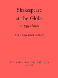 Shakespeare at the Globe, 1599-1609 book cover