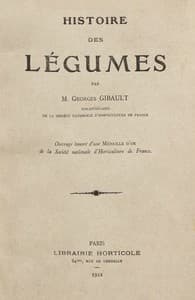 Histoire des légumes