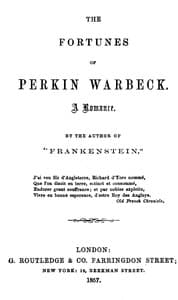 The Fortunes of Perkin Warbeck: a romance book cover