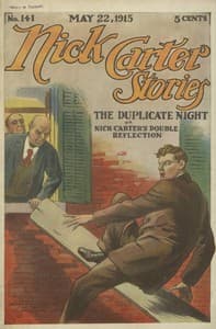 Nick Carter Stories No. 141, May 22, 1915: The duplicate night book cover