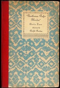 "Gentlemen prefer blondes" book cover
