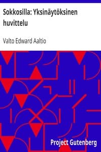 Sokkosilla: Yksinäytöksinen huvittelu book cover
