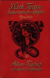 Adams Tagebuch, und andere Erzählungen book cover
