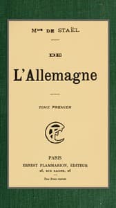 De l'Allemagne; t.1