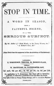 Stop in Time: A word in season, from a faithful friend, on a very serious subject