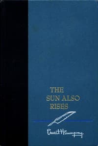 The Sun Also Rises book cover