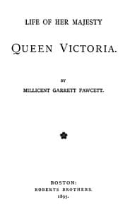 Life of Her Majesty Queen Victoria book cover