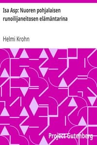 Isa Asp: Nuoren pohjalaisen runoilijaneitosen elämäntarina book cover