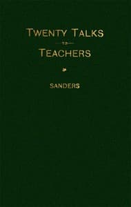 Twenty Talks to Teachers