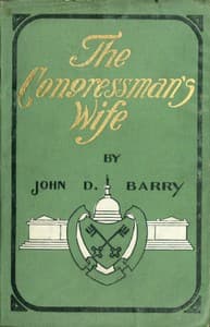 The congressman's wife, a story of American politics book cover