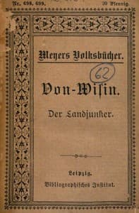Der Landjunker: Lustspiel in fünf Aufzügen
