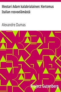 Mestari Adam kalabrialainen: Kertomus Italian rosvoelämästä book cover