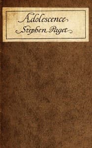 Adolescence book cover