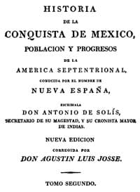 Historia de la Conquista de Mexico, Volume 2 (of 3)
Poblacion y Progresos de la America Septentrional, Conocida por el Nombre de Nueva España book cover